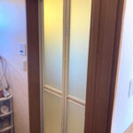 浴室ドア交換とトイレ内埋込棚交換-m様邸(佐賀県神埼市)R4-1031